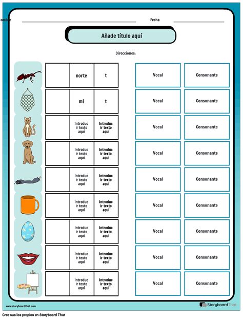 Hoja De Trabajo Inicial Sobre Vocales Y Consonantes The Best Porn Website