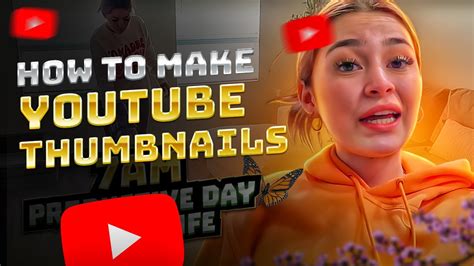 How To Make Youtube Thumbnail Thumbnail Tutorial Youtube