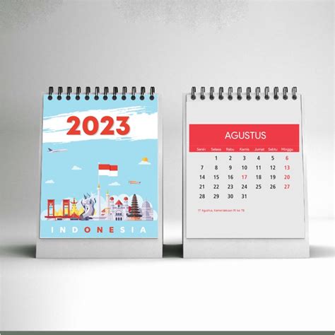 Jual Kalender 2023 Mini Kalender Meja Mini Kalender Meja Estetik 2023