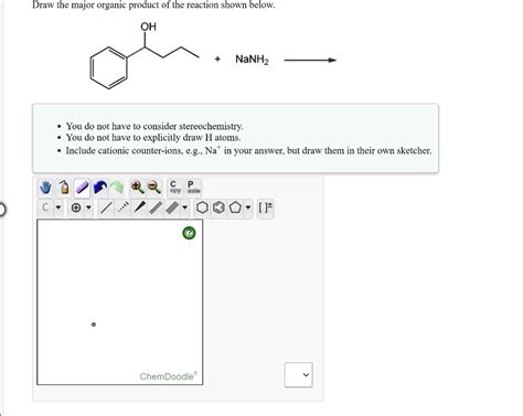 Draw The Major Organic Product Of The Reaction Shown Below Oh Sexiz Pix