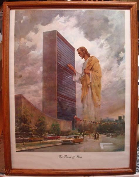 Harry Anderson Prince Of Peace 21x16 Jesus Christ Knocking On Un
