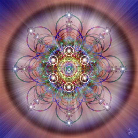 Sacred Geometry 247 Digital Art By Endre Balogh Pixels