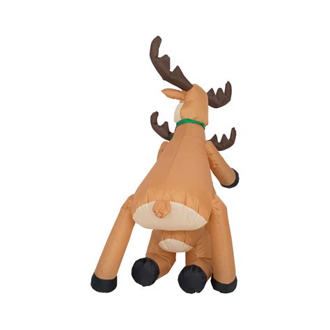 Funny Humping Reindeer Christmas Lawn Inflatable Decoration Ugly Christmas Sweaters