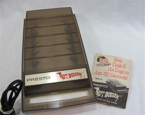 Vintage Presto Hot Dogger Automatic Hot Dog Cooker Etsy