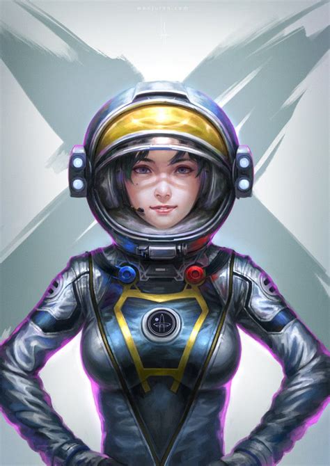 Space Girl Art Sci Fi Girl Character Art Character Design Space
