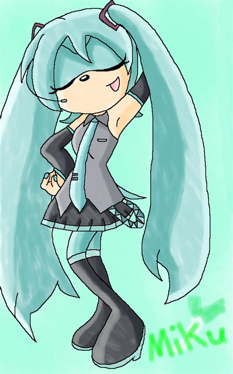 Miku The Hedgehog By Chrismh Mickey Mouse Cartoon Cartoon Anime