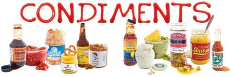 An edible substance, such as sauce or seasoning, added to food to impart a particular flavor, enhance its flavor, or in some cultures, to complement the dish. Condiments List: Use them sparingly! | Rachel Faul Fitness
