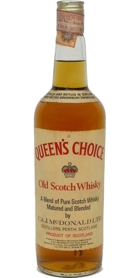 Queens Choice Old Scotch Whisky Ratings And Reviews Whiskybase