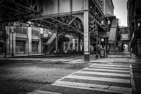 Chicagos Elevated Train Tracks Photograph By Mike Burgquist