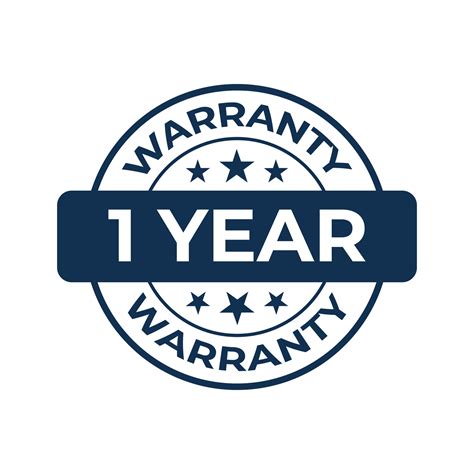 1 Year Warranty Png 16017062 Png