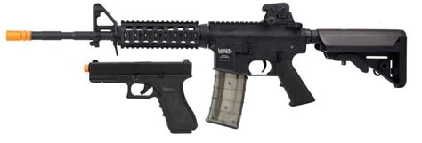 Lancer Tactical Aeg Lt04b Gen 2 Sopmod M4 Ris Airsoft Rifle Black