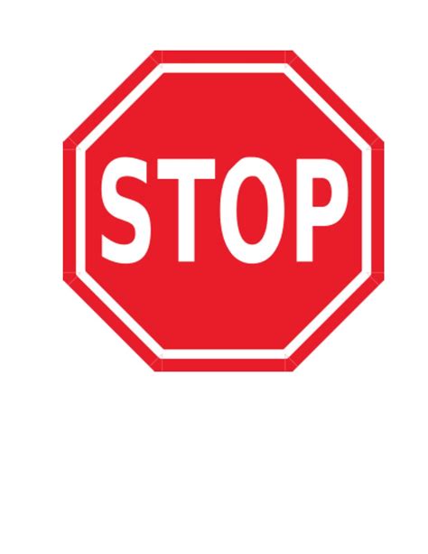 Stop Sign Clipart Images 2 Clipartix Riset