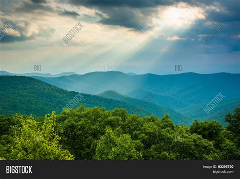 Crepuscular Rays Over Image And Photo Free Trial Bigstock