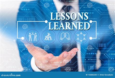 Writing Note Showing Lessons Learned Business Photo Showcasing The