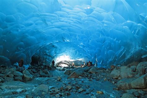 Mendenhall Glacier Ice Cave Juneau Alaska These Caves Ar Flickr