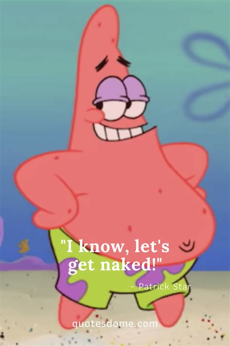 Patrick Star Quotes Patrick Star Quotes Patrick Starr Guy Talk More