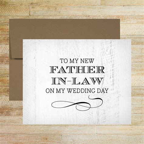 To My Father In Law On My Wedding Day Fatherxd