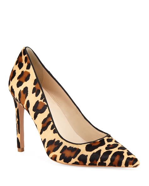 Sophia Webster Rio Leopard Animal Print High Heel Pumps Neiman Marcus