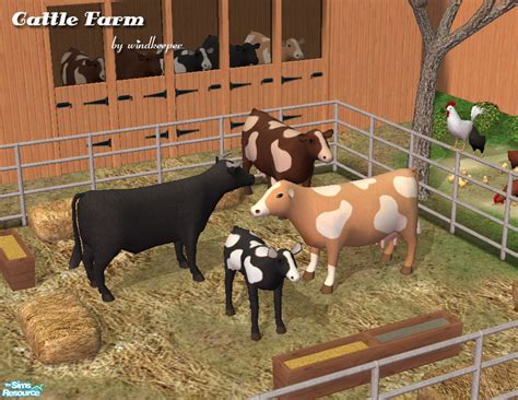 The Sims Resource Cattle Farm