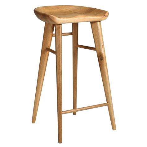 Kbdesign llc choose your bar stools right. Swiss Tractor Seat Wooden Bar Stool 75cm | Oak bar stools ...