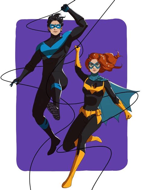 Twitter Nightwing And Batgirl Batgirl And Robin Nightwing