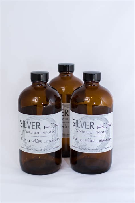 Silver Pur Colloidal Silver Water 16oz