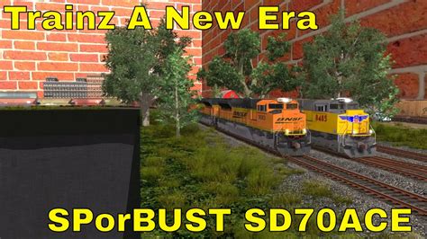 Trainz A New Era Freeware Review Sporbust Sd70ace Youtube