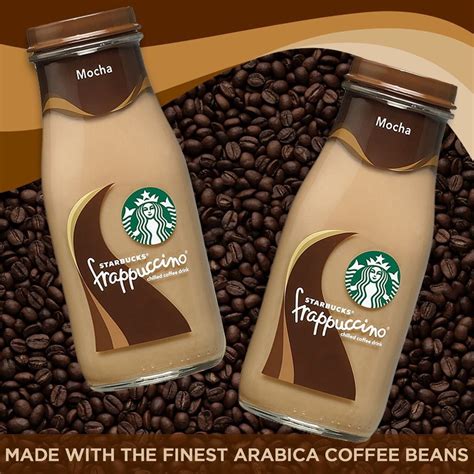 Starbucks Frappuccino Chilled Coffee Drink Mocha 95 Oz Bottles 4 Count