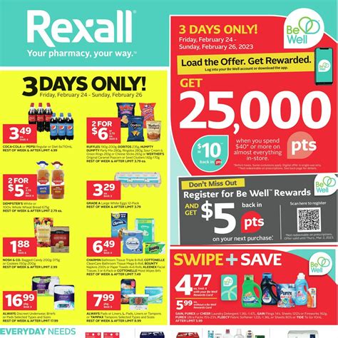 Rexall Weekly Flyer Weekly Savings On Feb 24 Mar 2