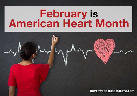 February Is American Heart Association Month The Redwood Club Petaluma
