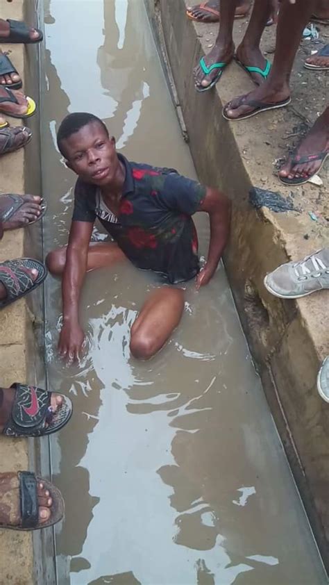 Five children go to the mountains; Boy Caught Stealing Generator In Delta, Made To Swim In ...
