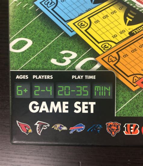 Masterpieces Nfl Opoly Junior Board Game