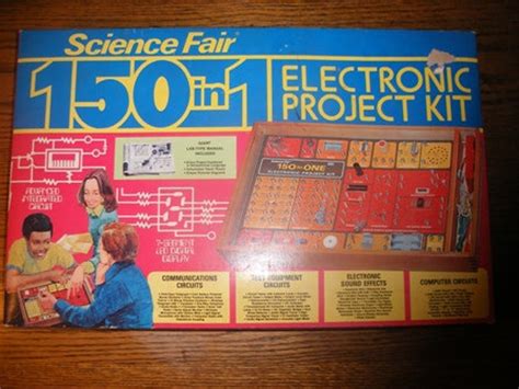 Vintage Science Fair 150 In 1 Electronic Project Kit 1976 Etsy