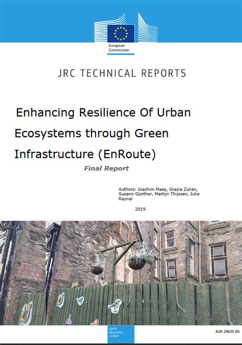 Enhancing Resilience Of Urban Ecosystems Through Green Infrastructure