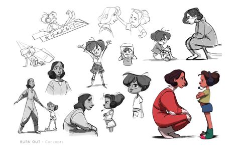 Cécile Carre Book Character Design Character Design Girl