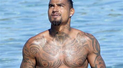 Boateng is multiracial and has a tattoo of the map of ghana and the country's name on his arm. Kevin-Prince Boateng's Tattoo