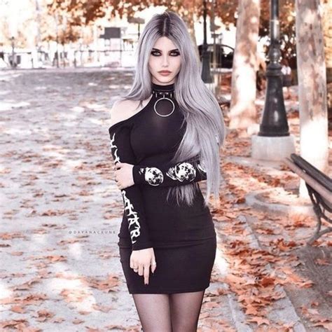Killstar Bodycon Long Sleeve Dress Gothic Fashion Hot Goth Girls Goth Fashion