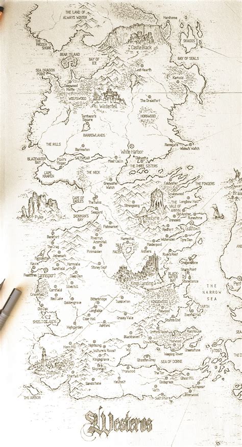 Westeros Map Wallpaper 48 Images