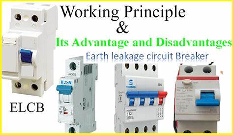 Working Principle Of Earth Leakage Circuit Breaker(ELCB) - electrical
