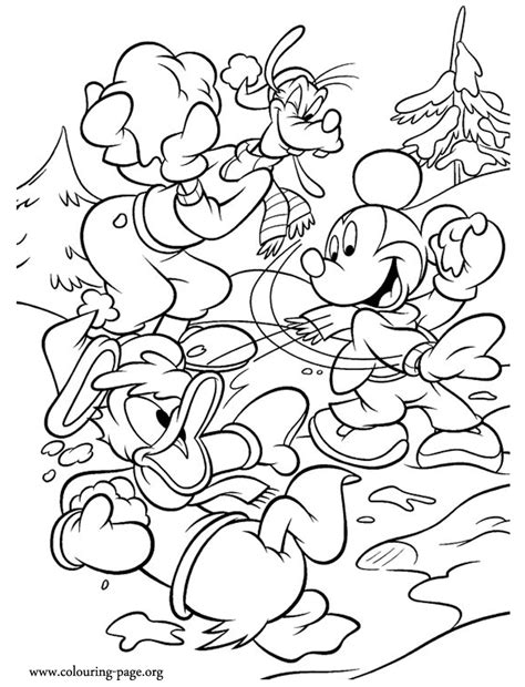 Mickey Mouse And Friends Coloring Pages Coloring Home