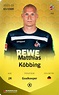 Limited card of Matthias Köbbing - 2021-22 - Sorare