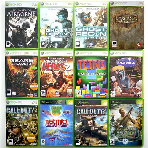 Lot De 12 Jeux Xbox Xbox 360