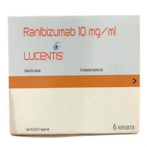 Lucentis Ranibizumab Injection 1 Box 1 Vial At Rs 7000piece In New