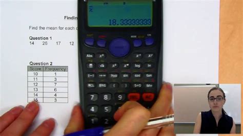 Finding the Mean - Casio Calculator - YouTube