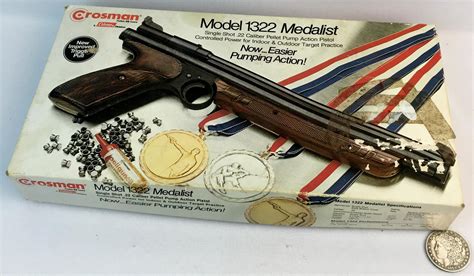 Sold Price Vintage Crosman Model 1322 Medalist Single Shot 22 Pellet
