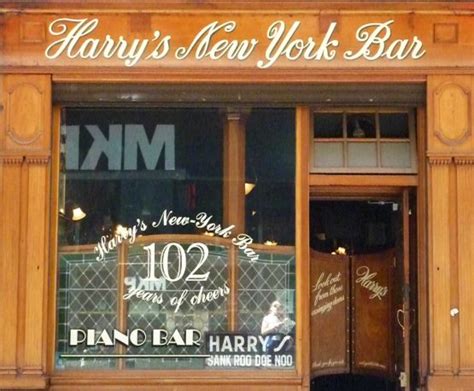 Harry S New York Bar En Par S Todo Un Cl Sico Mixologist Academy