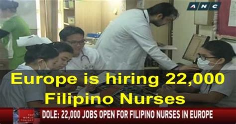 Germany Is Hiring 200000 Filipino Nurses Until 2020 Salary And Available Nursing Positions