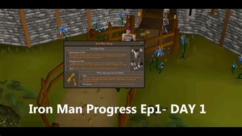 Runescape 2007 Ironman Progress Ep 12and3 I Screenies I Borrow Iron