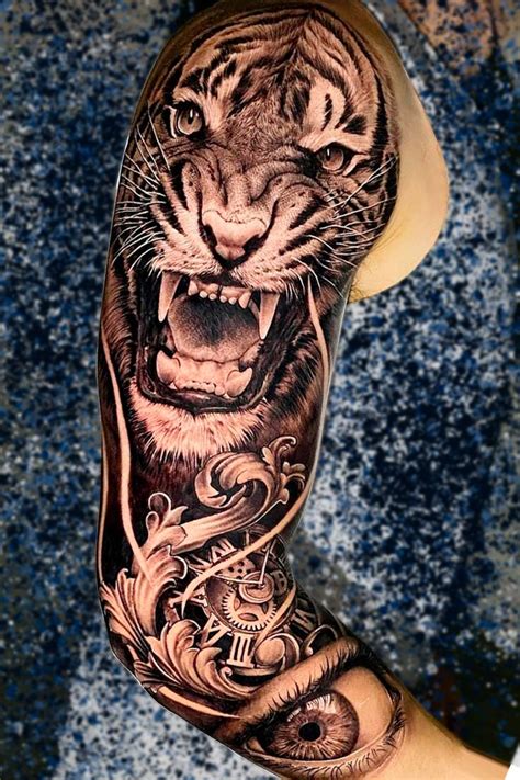 TATUAGEM DE TIGRE Conheça o verdadeiro significado em 2021 Tatuagem
