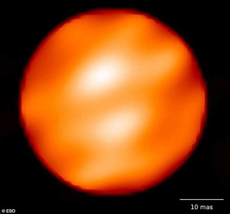 Betelgeuses Great Dimming Was Caused By A Dark Star Spot Dropping